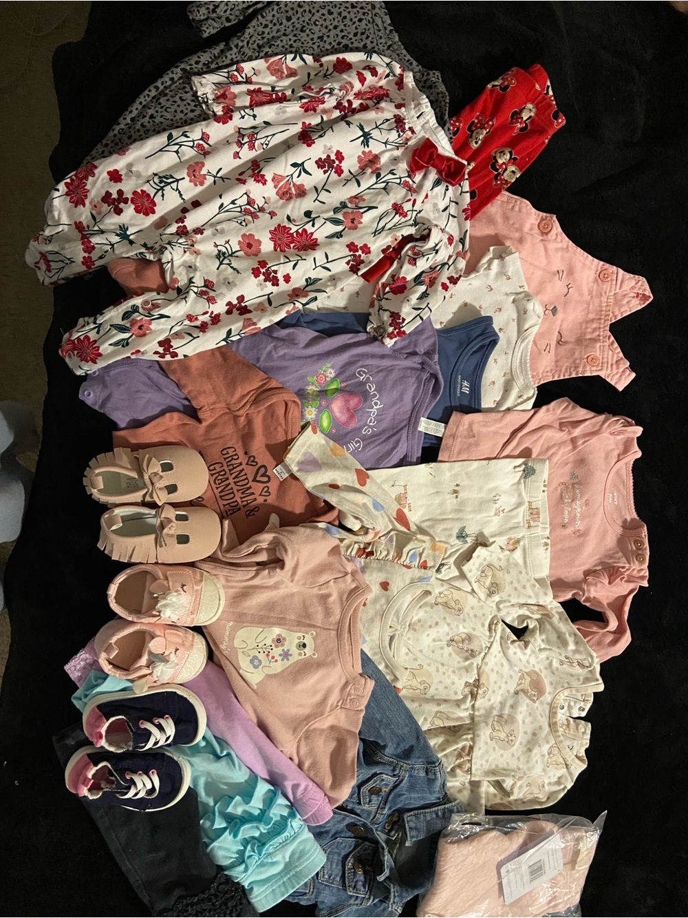 20+ Piece lot of baby girl clothes 3-6 months